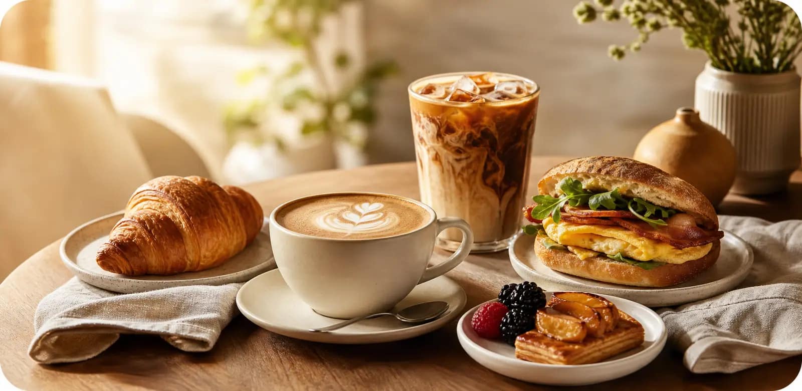 Cafe promotion table